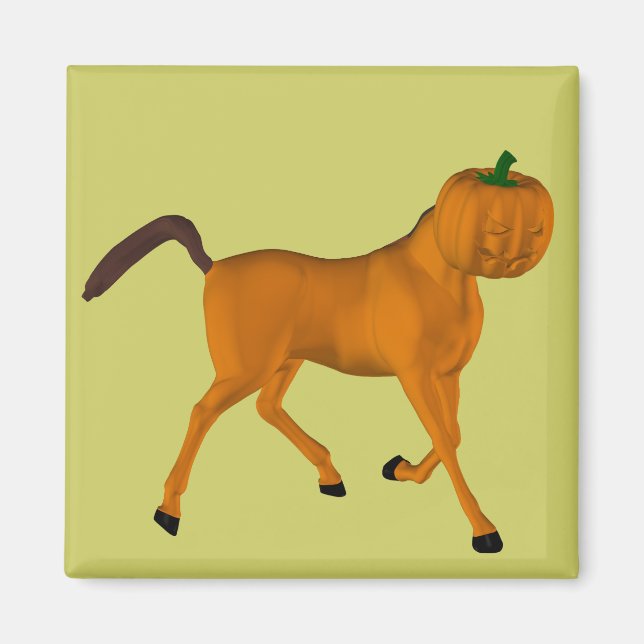 Aimant Halloween Horse (Devant)