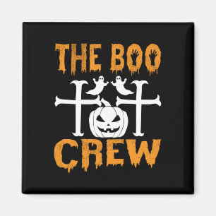 Aimant Halloween L'Anniversaire De L'Équipage Boo