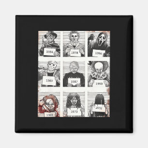 Aimant Halloween légendes Déplaisantes tueur Musiques Hor