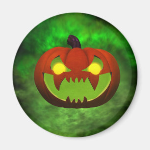 Aimant Halloween malin éffrayantPumpkin