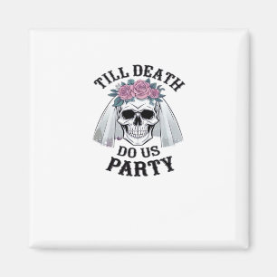 Aimant Halloween Mariage Éffrayant - Jusqu'à la mort Do U