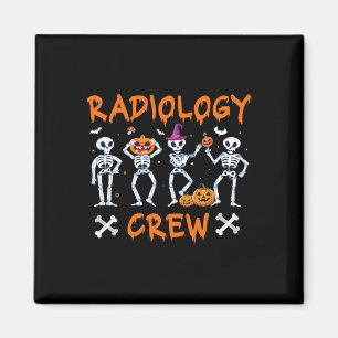 Aimant Halloween Radiologie Automne Rad Tech X-ray Tec