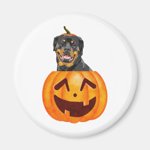 Aimant Halloween Rottweiler