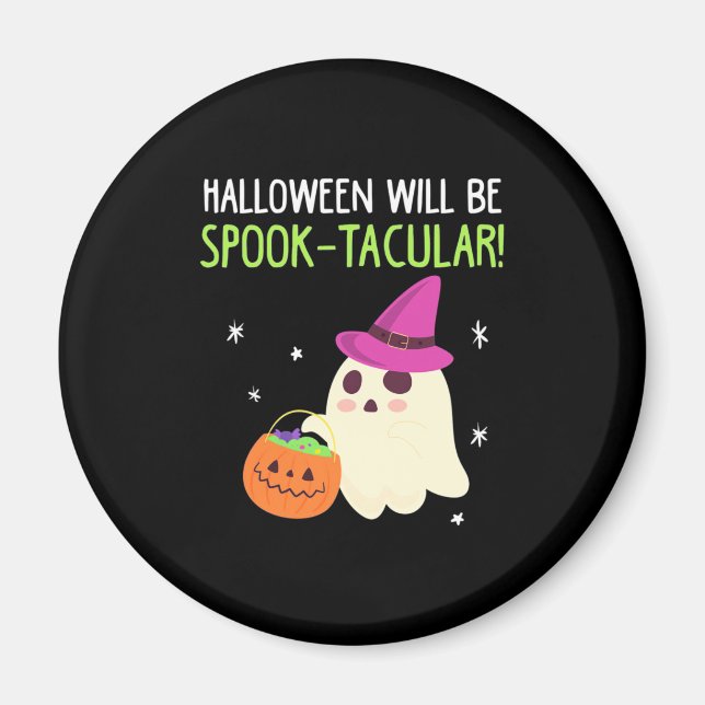 Aimant Halloween sera Spook Tacular (Devant)