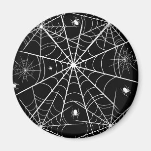 Aimant Halloween Spider Web