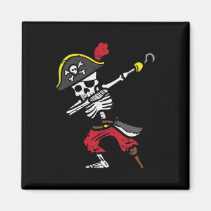 Aimant Halloween Squelette Pirate Dab Costume garçon Enfa