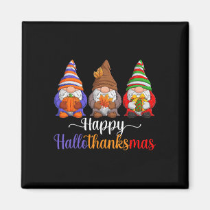 Aimant Halloween Thanksgiving Noël Joyeux Hallomerci