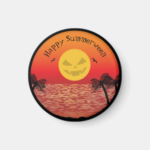 Aimant Halloween tropical