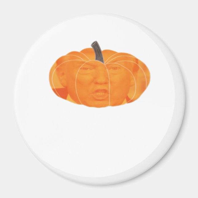 Aimant Halloween Trumpkin extra classique (Devant)