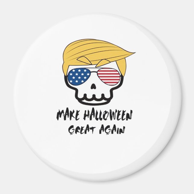 Aimant Halloween Trumpkin rendre Halloween grand à nouvea (Devant)