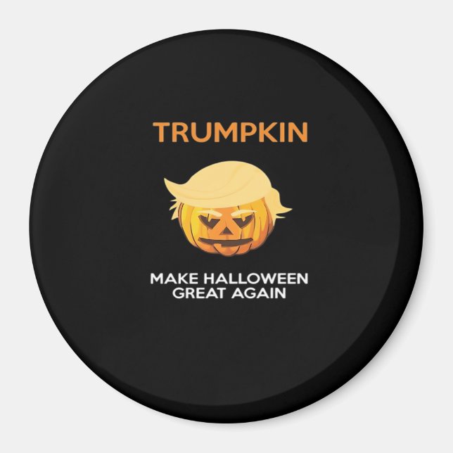 Aimant Halloween Trumpkin V4 (Devant)