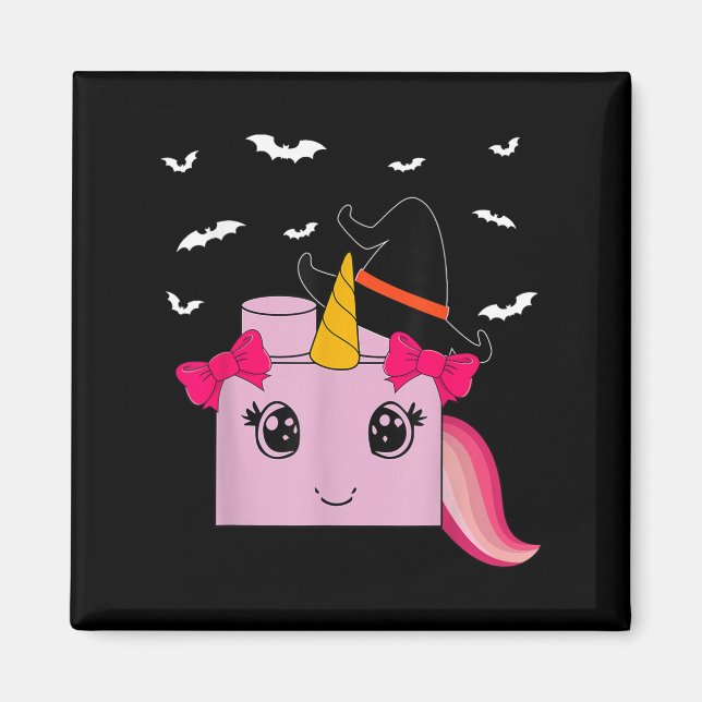 Aimant Halloween Unicorn Master Builder Blocks Bâtiment K (Devant)