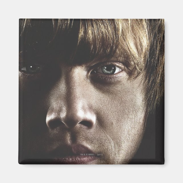 Aimant Hallows mortels - Ron (Devant)