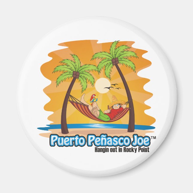 Aimant Hamac de plage mexicain (Devant)