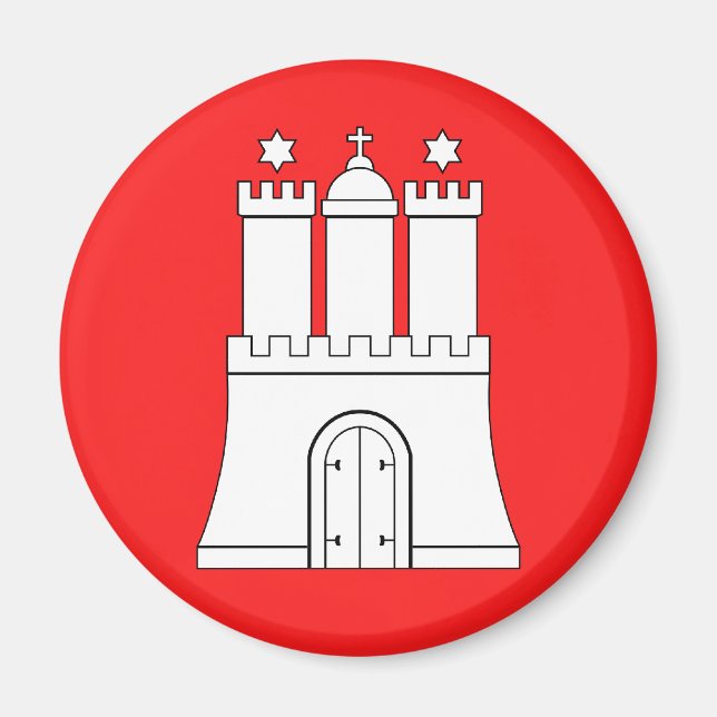 Aimant Hambourg, Allemagne (Devant)