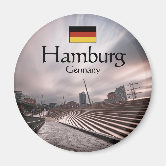 Aimant Hambourg Allemagne (Devant)