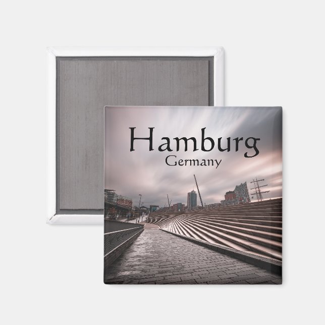 Aimant Hambourg Allemagne (Recto/Verso)