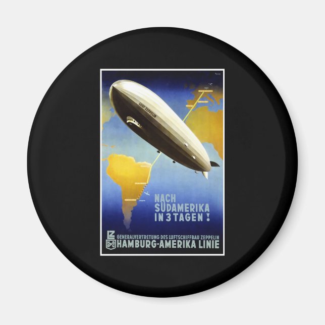 Aimant Hamburg Amerika Linie Hamburg America Line HAPAG (Devant)