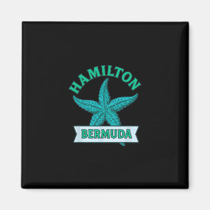 Aimant Hamilton Bermudes étoile de poisson voyage vacance