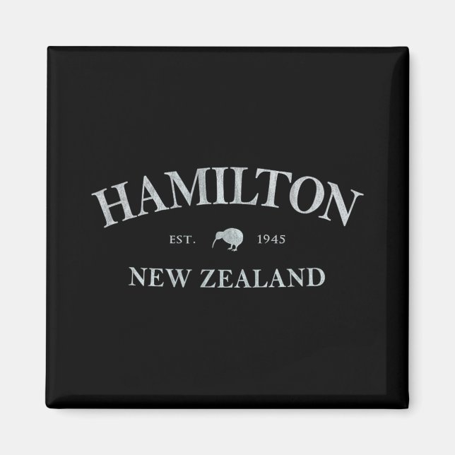 Aimant Hamilton New Zealand Hamilton Nz Graphic Print  (Devant)