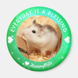 Aimant Hammyville - Cute Robo Hamster