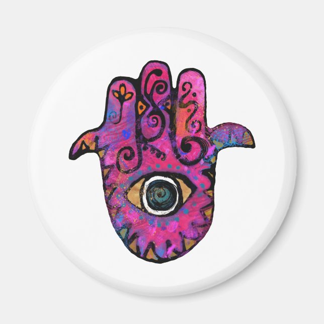AIMANT **HAMSA ROSE** (Devant)