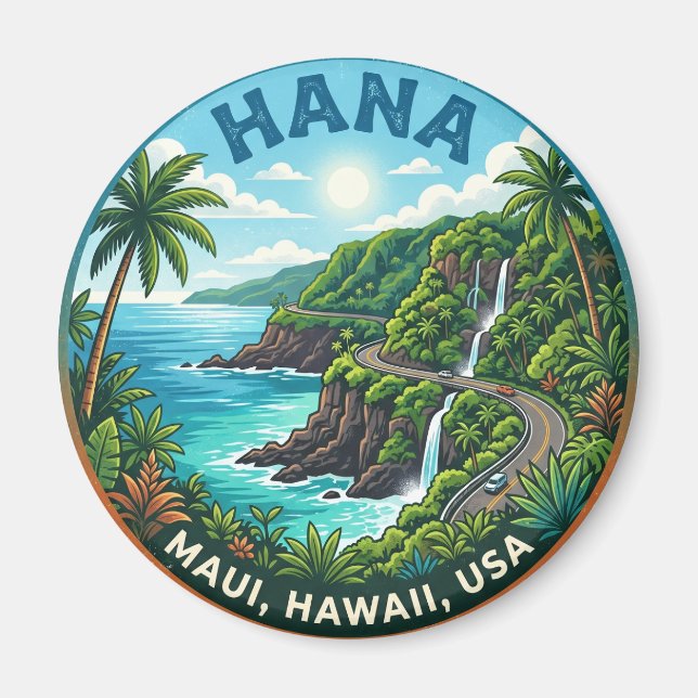 Aimant Hana USA (Devant)