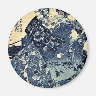 Aimant Hanao d'Ogiya par Utagawa, Kuniyoshi