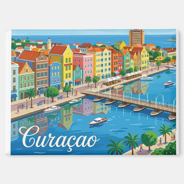 Aimant Handelskade Curaçao (Recto)