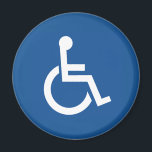 Aimant Handicapé<br><div class="desc">Handicapés,  Désactivés</div>