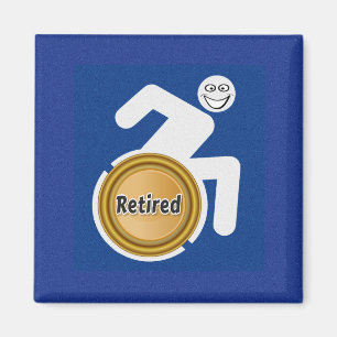 Aimant Handicapés à la retraite