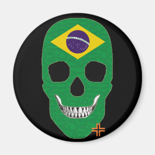 Aimant HANDSKULL Brésil magnétique circulaire B2