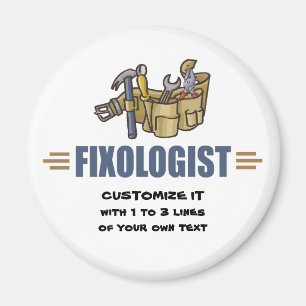 Aimant Handyman humoristique