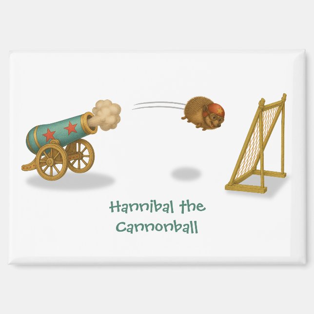 Aimant Hannibal le boulet de canon (Recto)