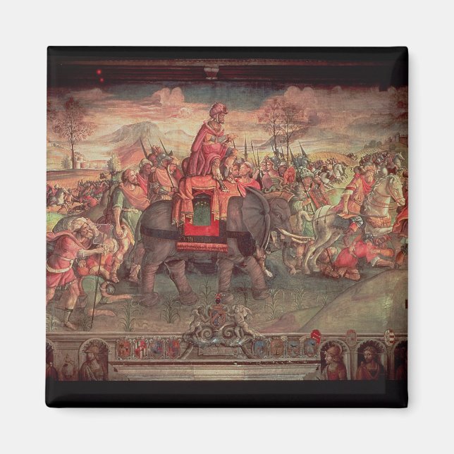 Aimant Hannibal Traversée des Alpes (Devant)