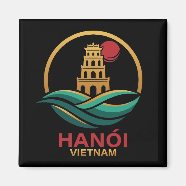 Aimant Hanoi Viêt Nam Asie du Sud-Est (Devant)