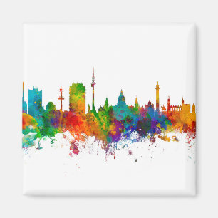 Aimant Hanovre Allemagne Skyline