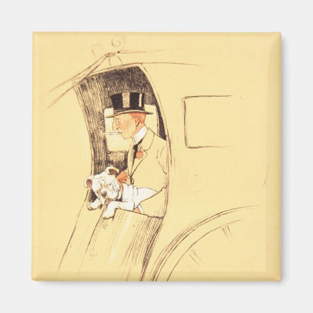 Aimant Hansom Cab (Devant)