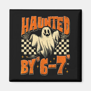 Aimant Hanté par 67 Drôle Hanté par Six Sept Halloween