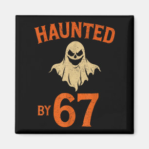 Aimant Hanté par 6 7 Six Sept Halloween Fantôme Sder 6-7