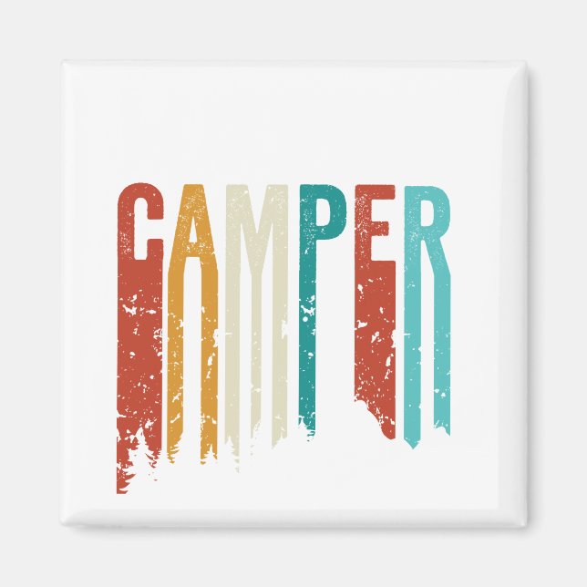 Aimant Happy camper (Devant)