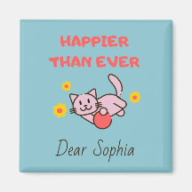 Happy Chat avec Fleurs