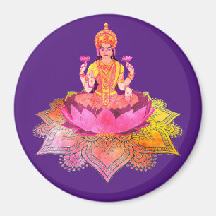 Aimant Happy Diwali - Deepalavi Lakshmi Goddess 4