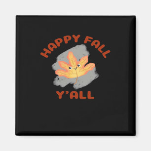 Aimant Happy Fall Y’all Retro Classic