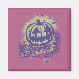 Aimant Happy Halloween Jack-o'-lantern G