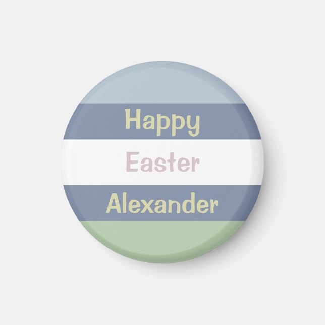 Aimant Happy Happy Text Beverage Coaster (Devant)