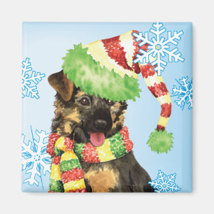 Aimant Happy Howliday berger allemand