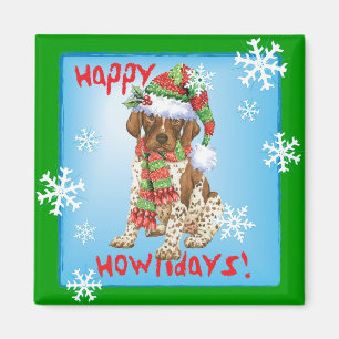 Aimant Happy Howliday GSP