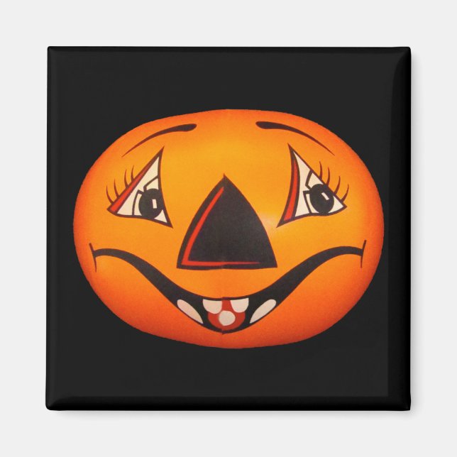 Aimant Happy Jack O’ Lantern Halloween (Devant)