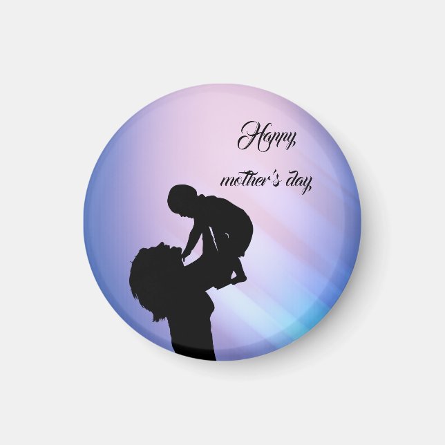 Aimant Happy mother's day (Devant)